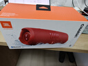 JBL CHARGE5 冲击波五代 便携蓝牙音箱+低音炮 户外防水音响 增强版赛道扬声器 女生礼物 红色 实拍图
