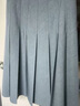 优衣库宽褶中裙女装/半身裙裙子488364 490693 488364/08深灰色 XS 实拍图