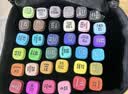 Touch mark【开学文具】泰驰马克笔36色水彩笔动漫双头油性画笔记号笔套装学生儿童送男孩女孩开学生日礼物 实拍图