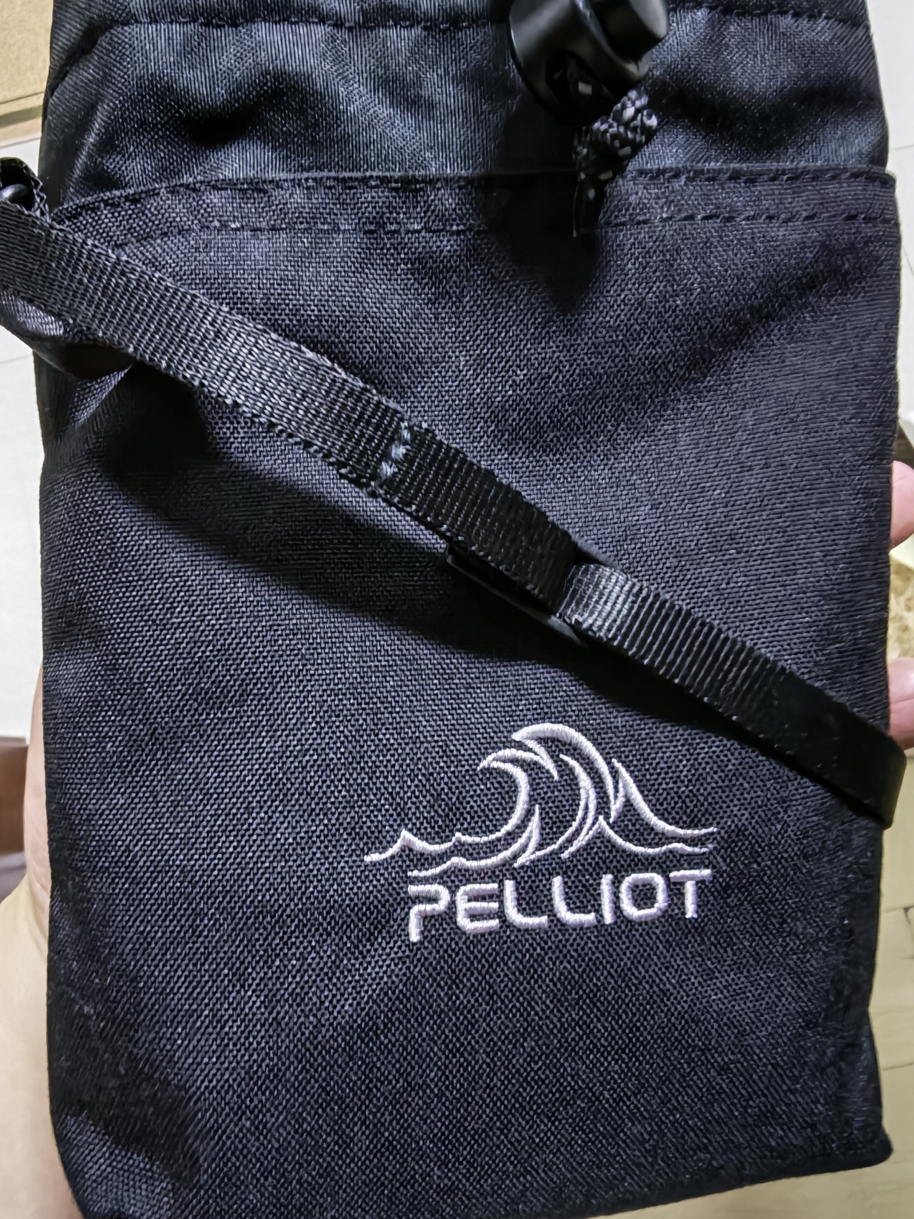 伯希和（Pelliot）户外斜挎包CORDURA防泼水便携轻便腰包105025003曜石黑 实拍图