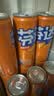 可口可乐（Coca-Cola）芬达Fanta 气泡果汁摩登罐碳酸饮料330ml*24罐 包装随机发 实拍图