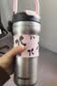 世大家保温杯大容量女士水杯高颜值陶瓷内胆便携咖啡杯办公桌面杯 实拍图