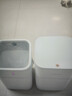 五月花脚踏垃圾桶带盖10L脚踩手按双开盖客厅厨房卫生间垃圾桶家用大号 实拍图