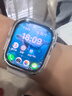 华强北S11promax智能手表顶配版W527全网通5G插卡电话双系统ultra5正品官方新款青少年成人通用 S11PROMAX银色 二代摩斯密码-指纹识别触控键 190°旋转摄像头/插卡蓝牙双系统/ 实拍图