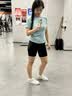 361°运动健身瑜伽裤女夏薄款骑行户外跑步短裤提臀显瘦短五分鲨鱼裤 实拍图