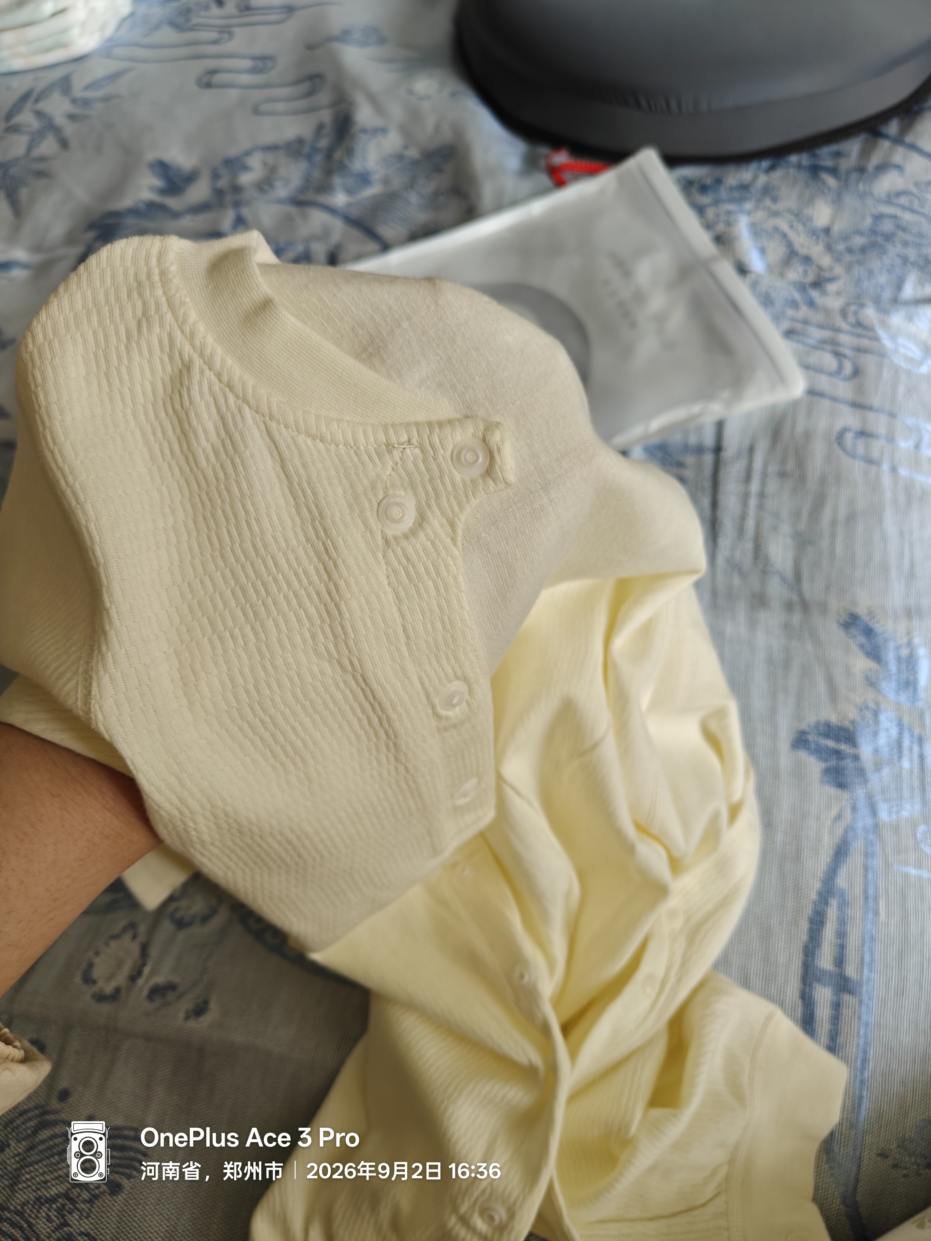 乖奇熊婴幼儿长袖连体衣服春秋季男女宝宝纯棉哈衣爬服家居服薄款睡内衣 实拍图