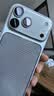 0度适用Apple苹果iphone17promax17pro镜头膜 iPhone 18 Pro Max蓝宝石钢化玻璃高清镜头保护膜 17Pro/17Promax通用-银色 蓝宝石鹰眼镜头膜 实拍图