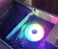 超频 3 PCCOOLER大白鲨PRO CPU散热器 （多平台/SRGB幻彩灯效/下压式/ITX散热器/附带硅脂） 实拍图