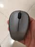 罗技（Logitech）M235 鼠标 无线鼠标 办公鼠标 对称鼠标 黑色 带无线2.4G接收器 实拍图