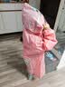 牧萌儿童雨衣男女童幼儿园小童宝宝全身防水女孩雨披 樱花粉独角兽 XL 实拍图