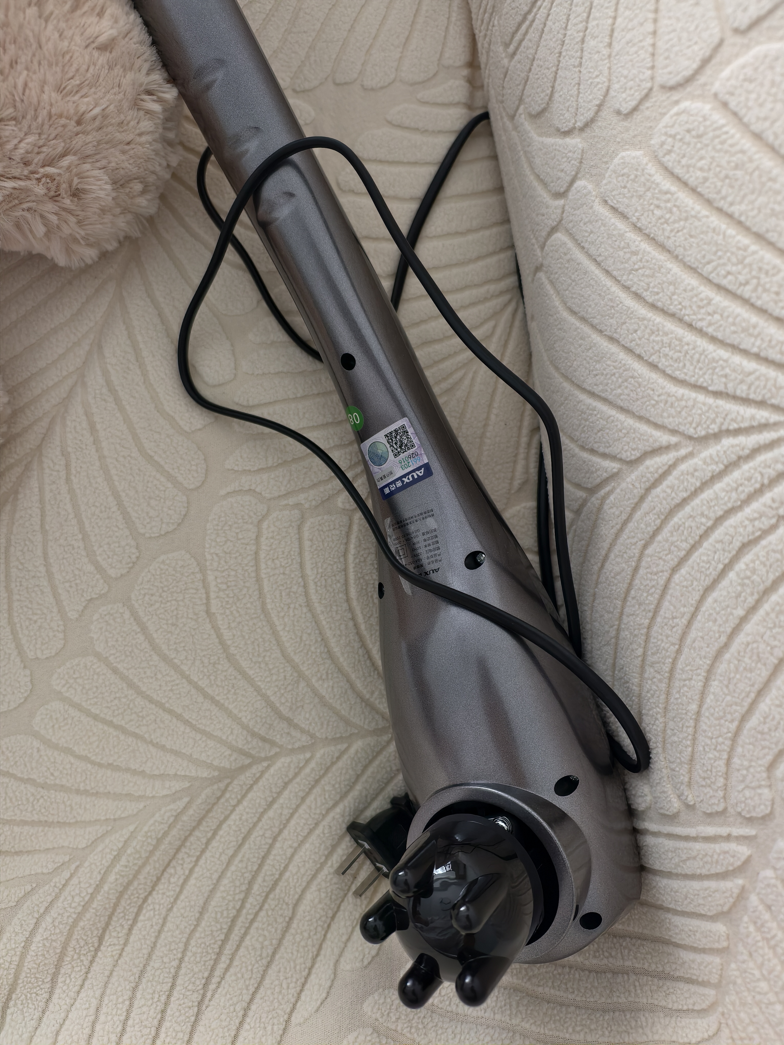 奥克斯（AUX）颈椎按摩器4401（插电款）小海豚按摩棒筋膜枪颈肩腰腿背部手持式按摩仪教师节礼物 实拍图