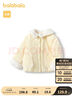 巴拉巴拉儿童外套女童衣服棉服秋冬宝宝灯芯绒童装保暖舒适甜美萌 淡黄31404 90 实拍图