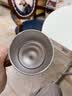 京东京造不锈钢双层保温桌面马克杯420mL 户外露营水杯 304咖啡杯银灰色 实拍图