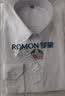 罗蒙（ROMON）【桑蚕丝免烫】长袖衬衫男士白衬衫修身衬衣商务职业男装白色43 实拍图