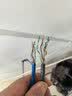 秋叶原（CHOSEAL）六类千兆网线【0.57±0.02mm】CAT6类纯铜线芯 非屏蔽工程家装电脑网络监控布线箱线 25米 QS2619A 实拍图