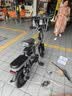 普莱德新国标折叠电动自行车 超长续航电动车 铝合金代驾车 锂电池助力男女通用成人电瓶车 代步电单车 航空铝合金16减震-进口级电芯40A纯电续航≤120km送GPS 实拍图