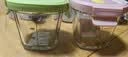 babycare婴儿辅食盒玻璃宝宝辅食保鲜工具便携防漏蒸煮冷冻储存青+粉220ml 实拍图
