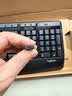 罗技（Logitech）MK346P(同MK345外观） 无线键鼠套装 办公商用键盘鼠标套装 全尺寸键盘104键 数字小键盘 便携黑色 实拍图