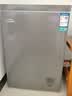 容声100L单温冰柜小型家用-35℃冷冻冷藏柜减霜80%冷柜新一级能效卧式冰箱BD/BC-100D10HMLBDH 实拍图