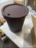 五月花茶水桶9L干湿分离茶渣桶加厚废水桶茶盘排水桶茶叶不带排水管 实拍图
