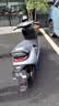 九号（Ninebot）N85C电动摩托车 9号电动电瓶车成人小型铅酸电摩-吉利银 实拍图