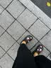 优衣库棉质裙裤女装男装合作款/阔感裙裤483042 09 黑色 M 实拍图