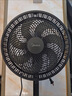 美的（Midea）【超级单品】七叶轻音立式电风扇家用柔风落地扇台式桌面小型风扇大风量节能摇头宿舍电扇 SAF30AB 实拍图