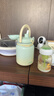 膳魔师（THERMOS）吨吨桶大肚杯316L不锈钢大容量儿童保温杯高颜值生日礼物TEMA 蜜瓜泡泡附杯带吸管 950ml 热卖推荐 实拍图