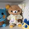 HOOOTTOYS日本正版轻松熊玩偶睡衣可爱毛绒公仔抱枕肥宅轻松熊女友生日礼物 【日版】熊哥M基础玩偶+送睡衣 实拍图
