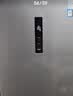 美的271升三门冰箱灰小型电冰箱三开门风冷无霜家用租房新国标一级能效MR-283WTPE国家补贴以旧换新 实拍图