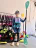 羽克儿童泳衣男童分体长袖长裤游泳衣夏季防晒速干中大童温泉泳衣套装 蓝色 160 (5XL高150-160CM/85-100 实拍图