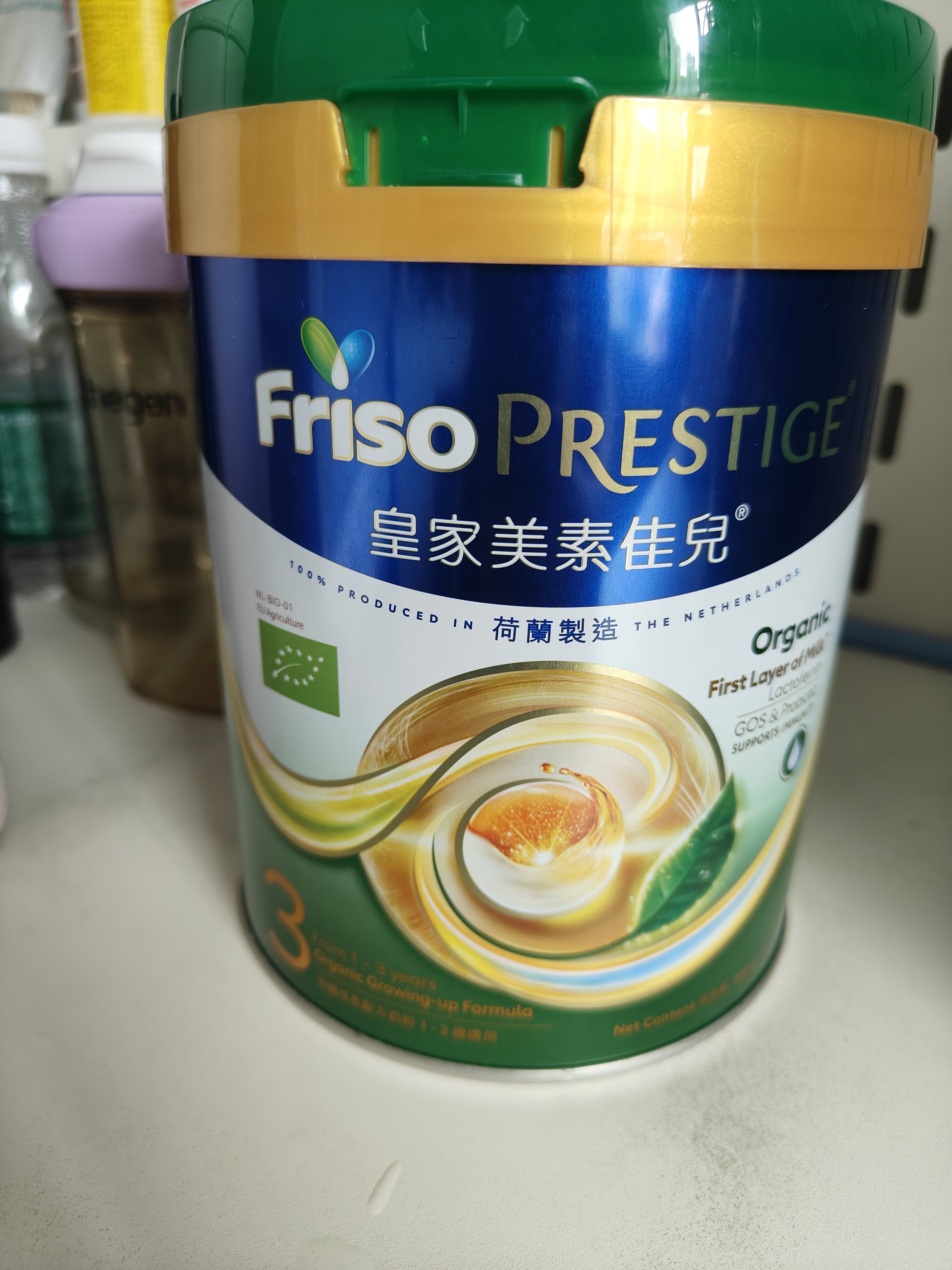 美素佳儿（Friso）港版有机皇家美素佳儿3段幼儿配方奶粉800g/罐 乳铁蛋白 实拍图
