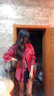SXA香港潮牌长袖风衣女2023新品外套bf风宽松百搭小个子气质工装大衣 酒红色 L 晒单实拍图