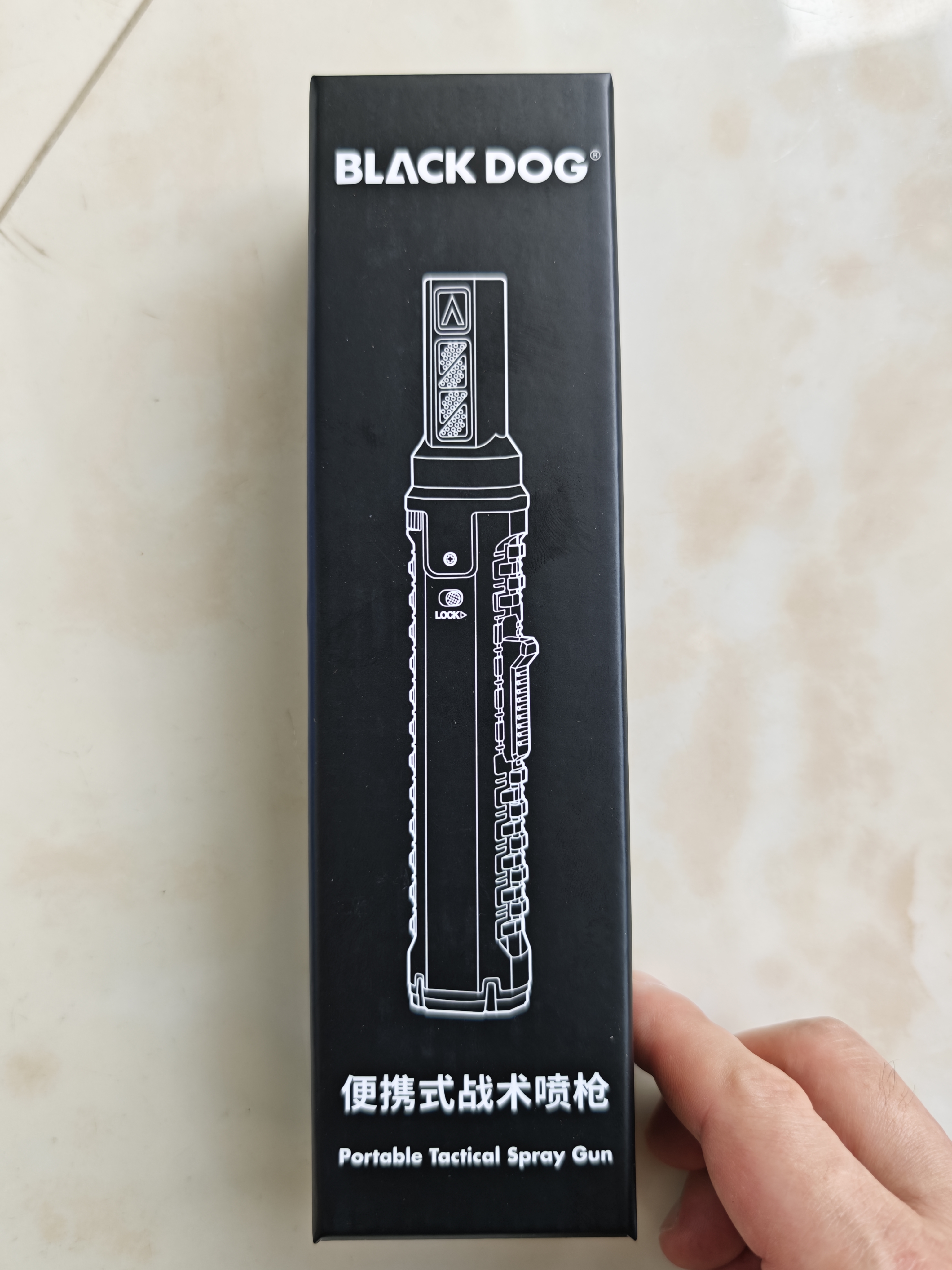 black dog黑狗大火力战术喷枪打火机防风可充气雪茄烧烤点香点艾灸(无气体) 实拍图