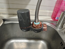 美的（Midea）净水器水龙头过滤器家用自来水滤水器直饮前置过滤器厨房卫生间通用除水垢除余氯双出水可清洗滤芯 一机三芯【两年免换滤芯】 实拍图