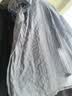 佐丹奴肌理感衬衫女新款纯棉暗条纹法式圆领通勤短袖上衣05345477 实拍图