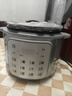 美的（Midea）有钛青瓷0涂层营养蒸电压力锅5L 智能预约多功能一体高压电饭锅MY-E5811G家用4-6人开盖火锅电饭煲 实拍图