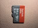 闪迪（SanDisk）64GB TF（MicroSD）内存卡 A1 U1 C10 至尊高速移动版存储卡 读速140MB/s 手机平板游戏机内存卡 实拍图