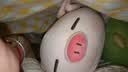 名创优品（MINISO）小猪B-BO玩偶公仔毛绒娃娃抱枕靠枕生日礼物女儿童玩具趴趴bobo猪 实拍图
