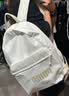 彪马（PUMA）通勤旅行大容量双肩背包男女同款学生印花书包077482 白色-13 OSFA/均码 实拍图