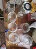 玻璃水杯锤纹带把手耐高温防爆泡茶杯家用大容量喝水杯ins简约 6只6色锤纹杯（400毫升） 实拍图