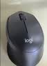 罗技（Logitech）M330 静音鼠标 无线鼠标 办公鼠标 右手鼠标 带无线微型接收器 黑色 实拍图