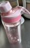 希乐大容量tritan运动水杯夏季女吸管杯学生户外便携随手杯520ml 实拍图