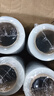 九千谷 缠绕膜50cm*330m膜净重3kg*4卷 PE工业保鲜膜打包膜包装膜宽塑料保护薄膜拉伸膜 实拍图