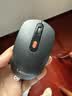 联想（Lenovo）无线蓝牙双模鼠标便携办公鼠标 人体工程学设计适用台式机一体机笔记本平板 Howard Mouse 2022黑 实拍图