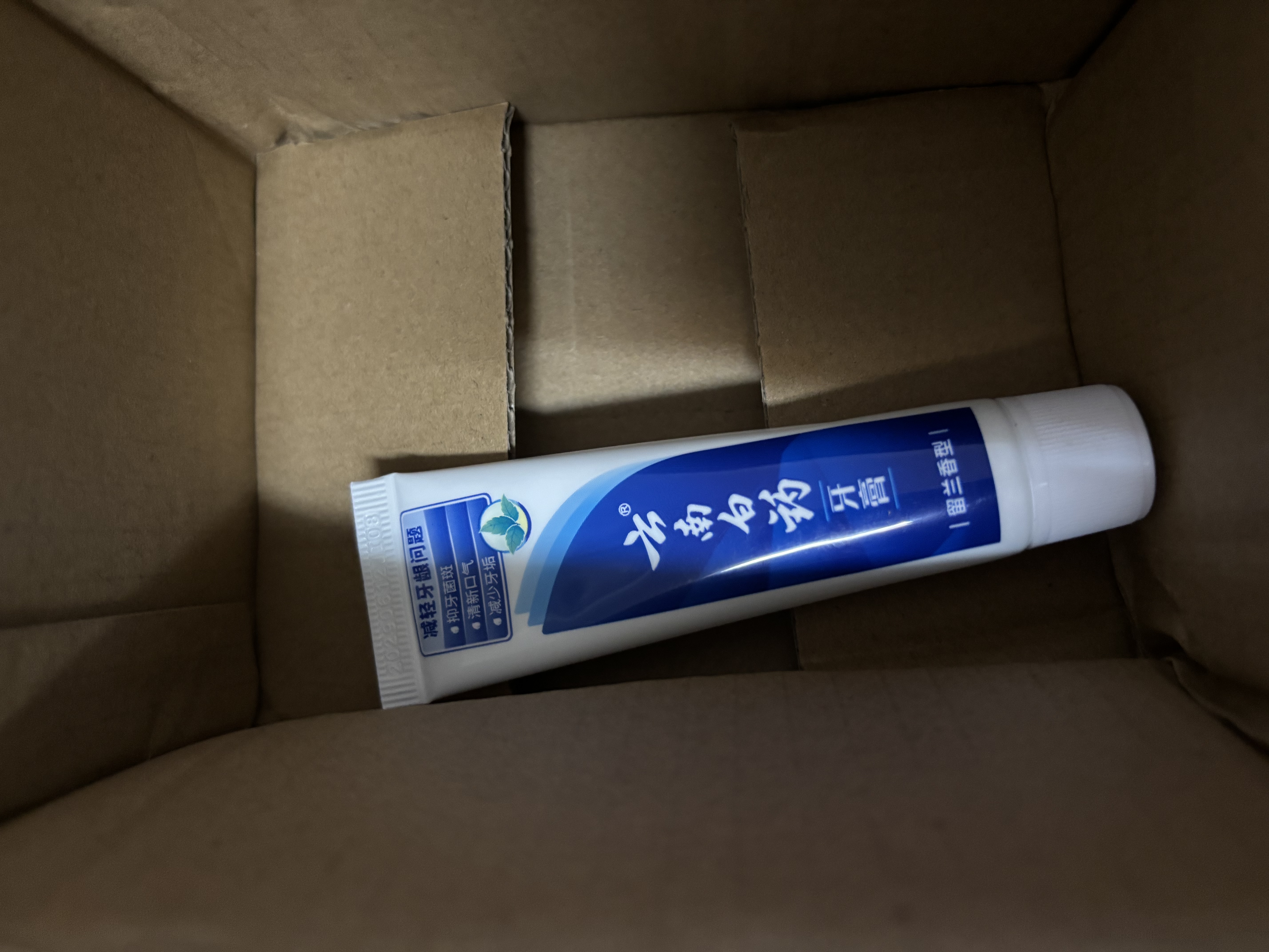 云南白药经典系列牙膏 改善牙龈问题清新口气留兰香型牙膏25g mini装 实拍图