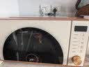 美的（Midea）【重磅新品】2026新款小滋味微烤炸炖一体机家用变频微波炉烤箱空气炸锅不锈钢内胆23L复古F23G4 实拍图