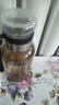 【送杯套】大容量加厚玻璃杯子便携杯茶水分离带杯套泡茶水杯 透明 1000ml吨吨桶 1只装 实拍图