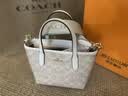 蔻驰（COACH）【品牌直供】女士CITY15小号单肩斜挎托特包沙黄CW032礼物次日达 实拍图