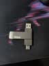 ThinkPad联想Thinkbook 128GB Type-C USB3.1 U盘 读速150MB/s 手机电脑 双接口 u盘办公商务优盘BU100 实拍图